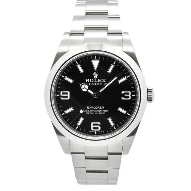 ロレックス　ROLEX　エクスプローラー1　Ref.214270　39mm　クロマライト　USED　中古