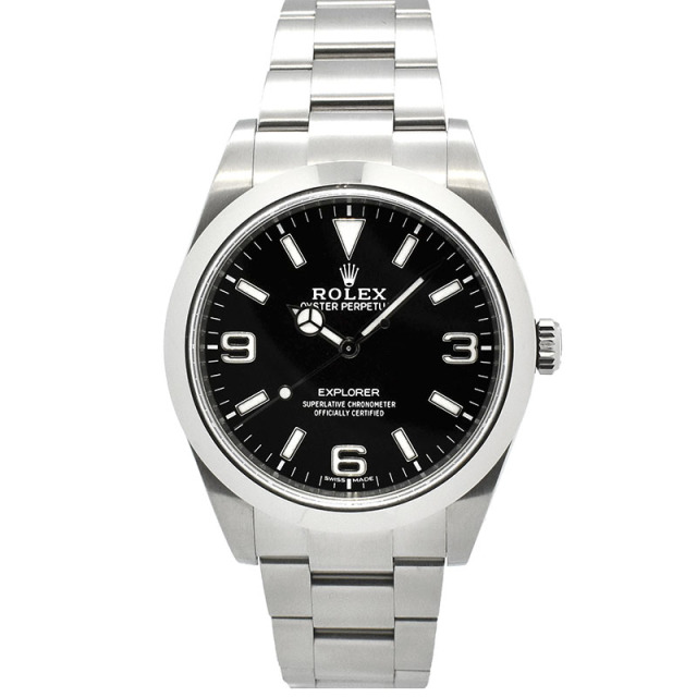 ロレックス　ROLEX　エクスプローラー1　Ref.214270　39mm　クロマライト　USED　中古