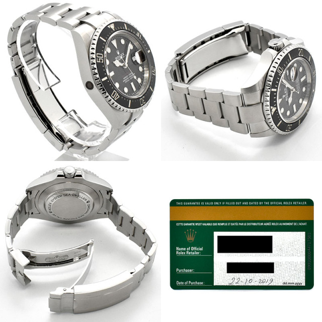 ロレックス ROLEX シードゥエラー Ref.126600 43mm ブラック USED 中古