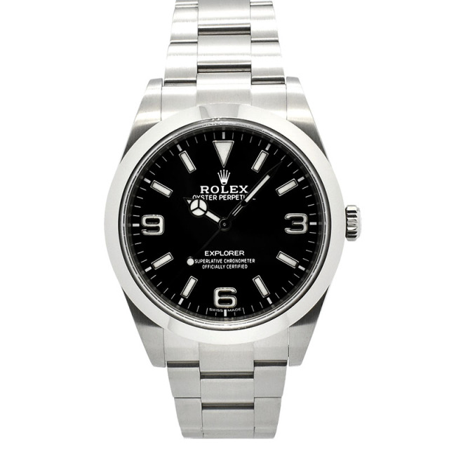 ロレックス　ROLEX　エクスプローラー1　Ref.214270　39mm　クロマライト　USED　中古