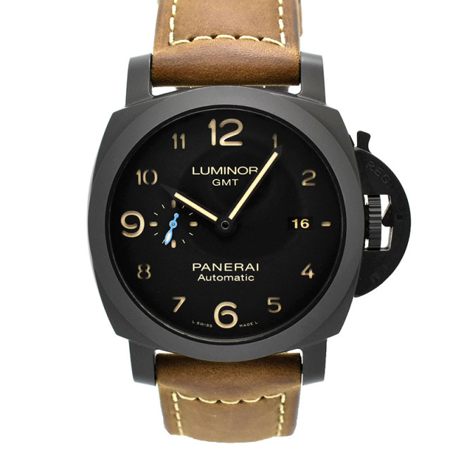 パネライ　PANERAI　ルミノール1950 3デイズ GMT セラミカ　PAM01441　V番　44mm　USED　中古