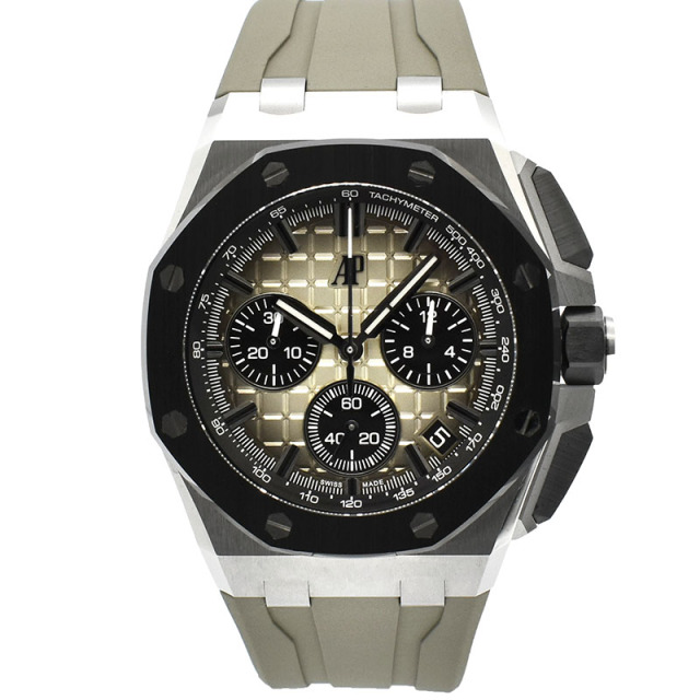オーデマ・ピゲ　AUDEMARS PIGUET　ロイヤルオーク オフショアクロノグラフ　26420SO.OO.A600CA.01　43mm　スモークブラウン　USED　中古