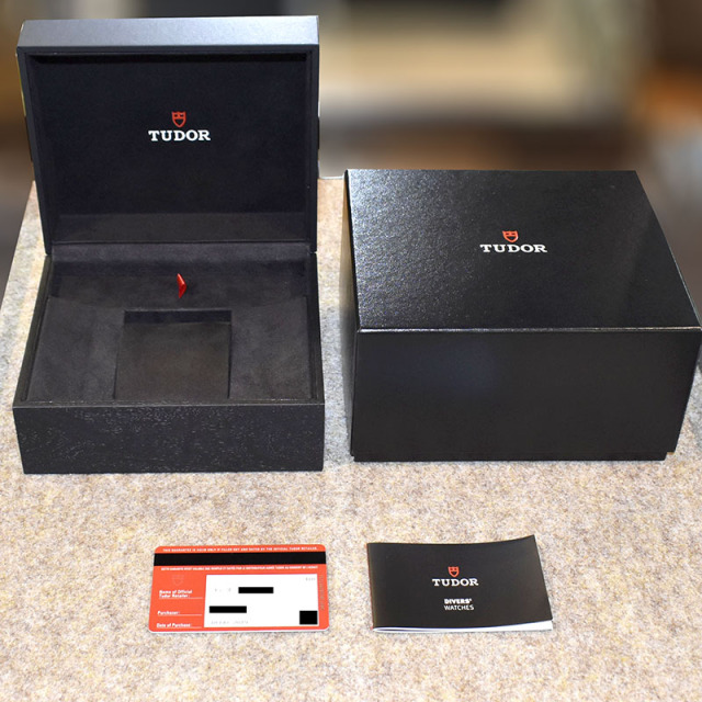 チューダー(チュードル) TUDOR ヘリテージ ブラックベイ フィフティエイト 79030N 39mm ブラック USED 中古