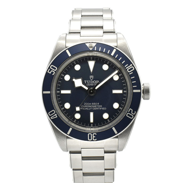 チューダー(チュードル)　TUDOR　ヘリテージ ブラックベイ フィフティエイト　79030B　39mm　ブルー　未使用品