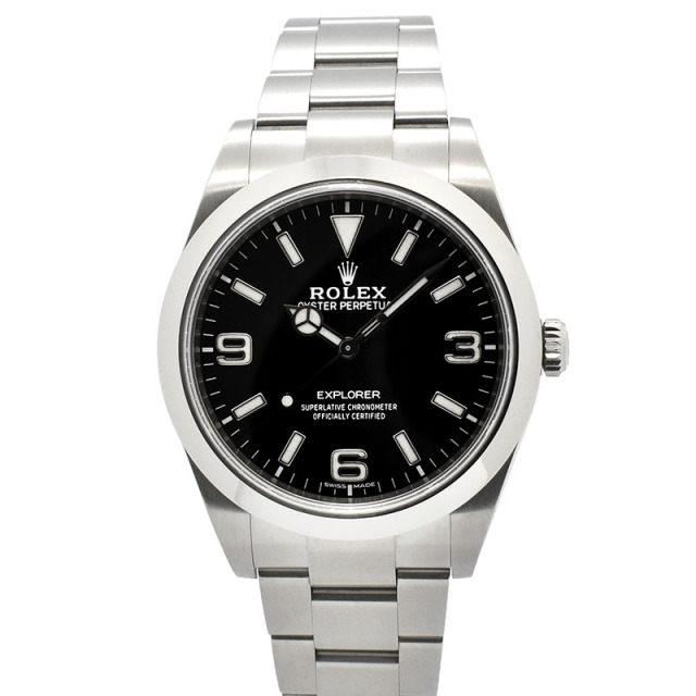 ロレックス　ROLEX　エクスプローラー1　Ref.214270　39mm　クロマライト　USED　中古