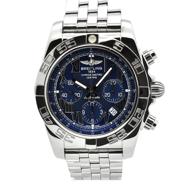 ブライトリング　BREITLING　クロノマット44　A011C83PA(AB0110)　ブルーローマ　44mm　USED　中古