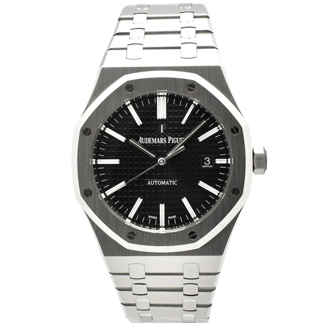 オーデマ・ピゲ　AUDEMARS PIGUET　ロイヤルオーク　15400ST.OO.1220ST.01　41mm　ブラック　USED　中古
