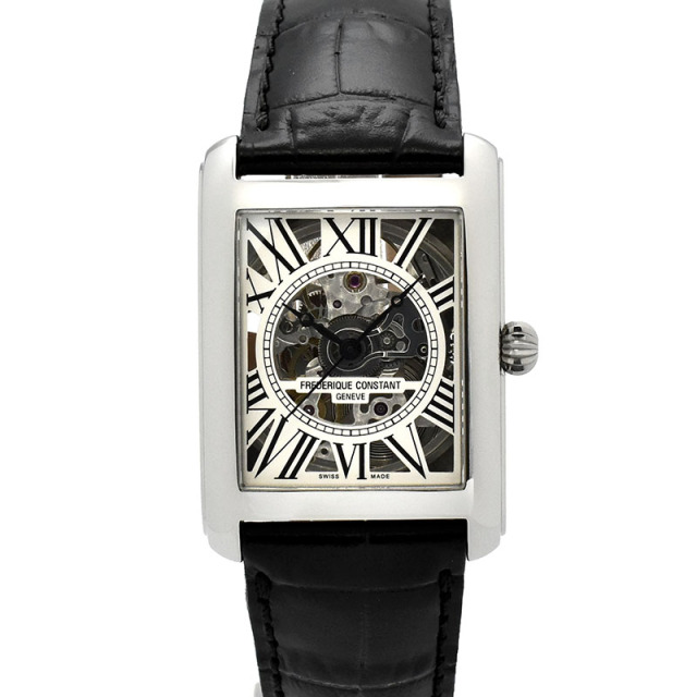 フレデリック・コンスタント　FREDERIQUE CONSTANT　クラシック カレ スケルトン 日本限定　FC-310SKT4S36　33.3x30.4mm　未使用品