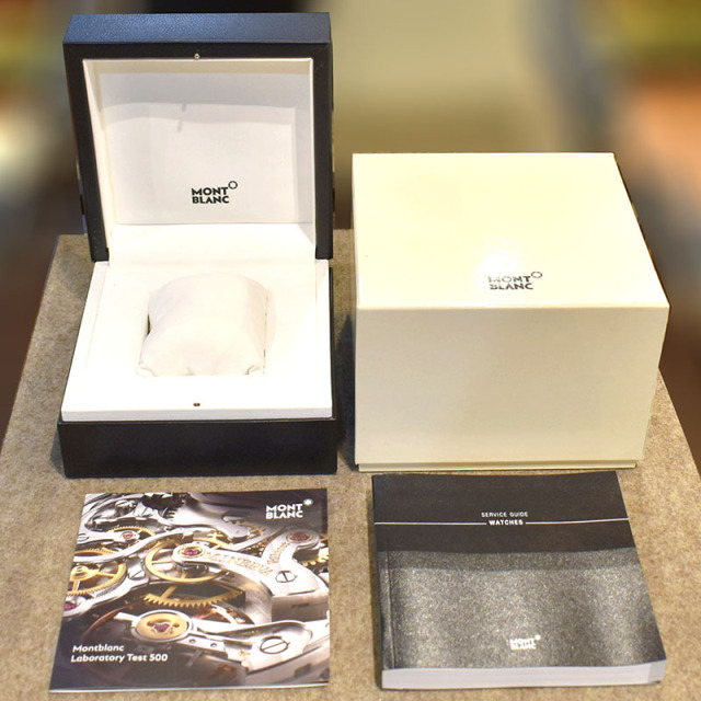 モンブラン MONTBLANC タイムウォーカー クロノグラフ 116096 中古