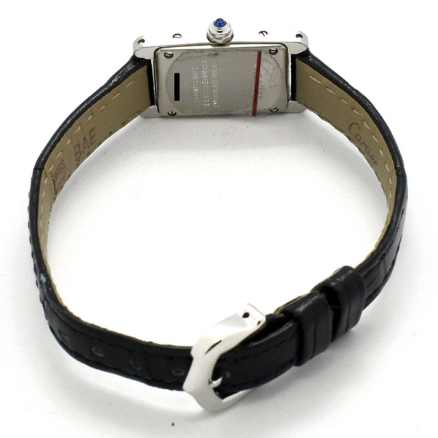 カルティエ CARTIER タンクアメリカンミニ WSTA0032 日本限定 27×15.2mm シルバー USED 中古