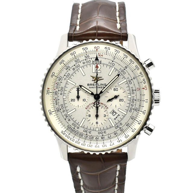 ブライトリング　BREITLING　ナビタイマー 50周年記念モデル　Ref.J41322　世界50本限定　18KWG　41mm　USED　中古