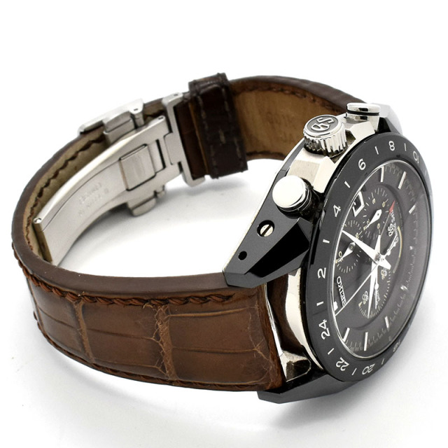セイコー SEIKO グランドセイコー スプリングドライブ GMT クロノ