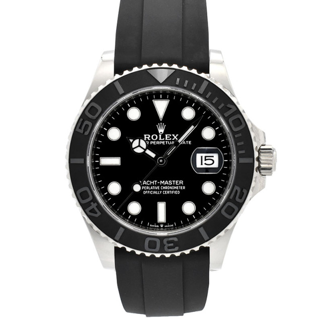ロレックス　ROLEX　ヨットマスター42　Ref.226659　ブラック　42mm　18KWG　USED　中古