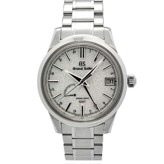 グランドセイコー　GRAND SEIKO　スプリングドライブ GMT パワーリザーブ 雪晴れ　SBGE269　40.2mm　USED　中古