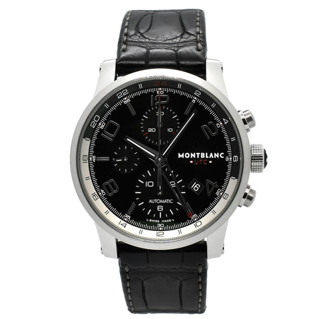 モンブラン　MONTBLANC　タイムウォーカー クロノボイジャー UTC　107336　43mm　自動巻　USED　中古