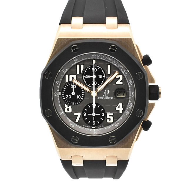 オーデマ・ピゲ　AUDEMARS PIGUET　ロイヤルオーク オフショア クロノグラフ　25940OK.OO.D002CA.01.A　18KPG　42mm　USED　中古