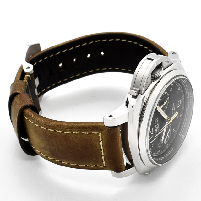 パネライ PANERAI ルミノール1950 PCYC 3デイズ クロノ フライバック アッチャイオ PAM00653 U番 44mm USED 中古