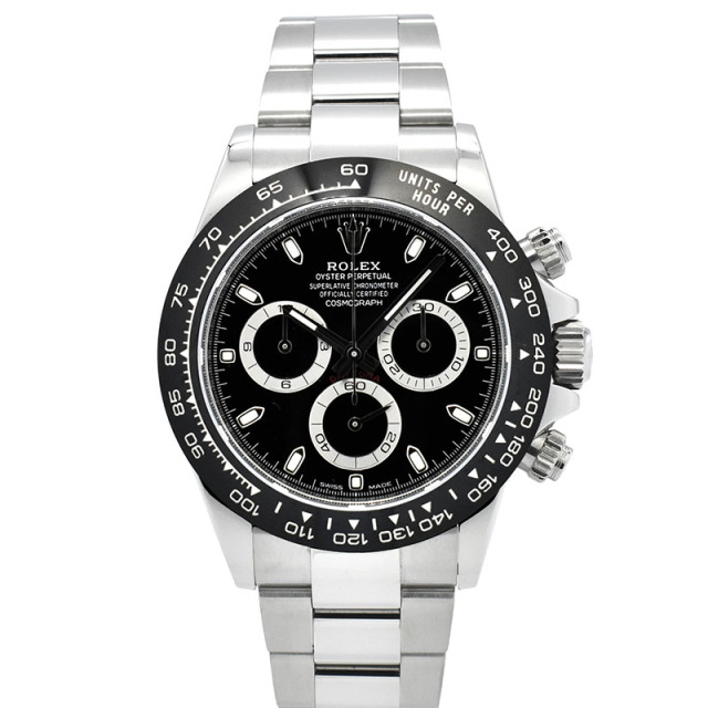 ロレックス　ROLEX　コスモグラフ デイトナ　Ref.116500LN　ブラック　セラミックベゼル　USED　中古