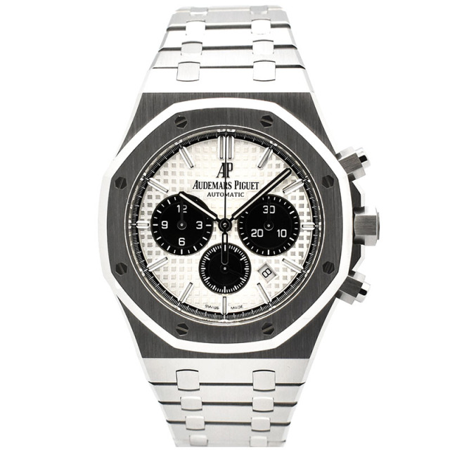 オーデマ・ピゲ　AUDEMARS PIGUET　ロイヤルオーク クロノグラフ　26331ST.OO.1220ST.03　SS　41mm　シルバー/ブラック　USED　中古