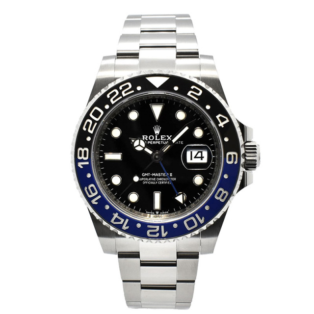ロレックス　ROLEX　GMTマスター2　Ref.126710BLNR　ブルー/ブラックベゼル　40mm　USED　中古