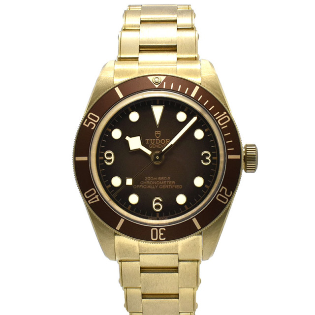 チューダー(チュードル)　TUDOR　ヘリテージ ブラックベイ フィフティエイト ブロンズ　79012M　39mm　ブラウン　未使用品