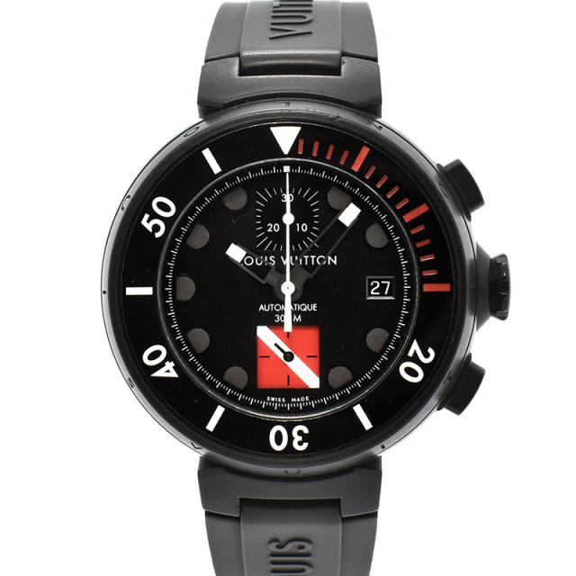 ルイヴィトン　LOUIS VUITTON 　タンブール ダイビング クロノグラフ　Q102F　45mm　USED　中古