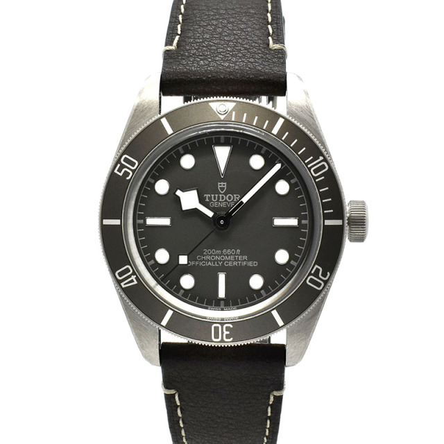 チューダー(チュードル)　TUDOR　ヘリテージ ブラックベイ フィフティエイト 925　Ref.79010SG　39mm　グレー　シルバー925　未使用品