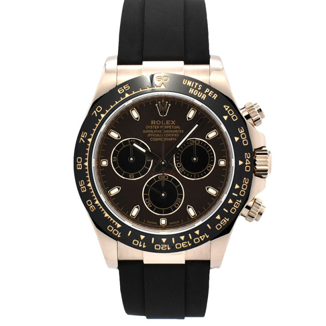 ロレックス　ROLEX　デイトナ　Ref.116515LN　18KERG　セラミックベゼル　40mm　チョコレート/ブラック　オイスターフレックス　USED　中古