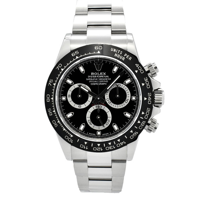 ロレックス　ROLEX　コスモグラフ デイトナ　Ref.116500LN　ブラック　セラミックベゼル　USED　中古