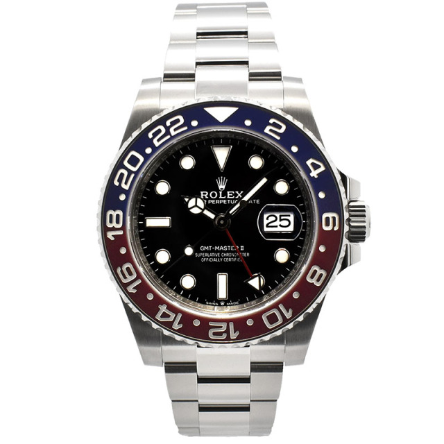 ロレックス　ROLEX　GMTマスター2　Ref.126710BLRO　ブルー/レッドベゼル　40mm　未使用品