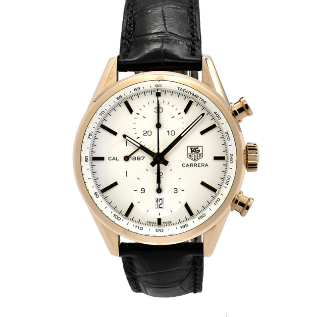 タグホイヤー　TAG HEUER　カレラ クロノグラフ キャリバー1887　CAR2140.FC8145　18KRG　41mm　USED　中古