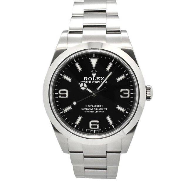 ロレックス　ROLEX　エクスプローラー1　Ref.214270　39mm　クロマライト　USED　中古