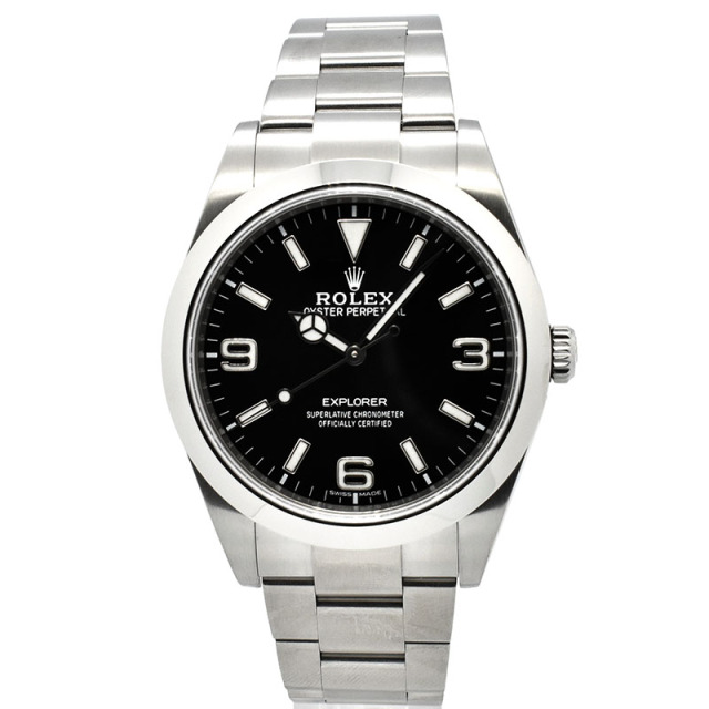 ロレックス　ROLEX　エクスプローラー1　Ref.214270　39mm　クロマライト　USED　中古