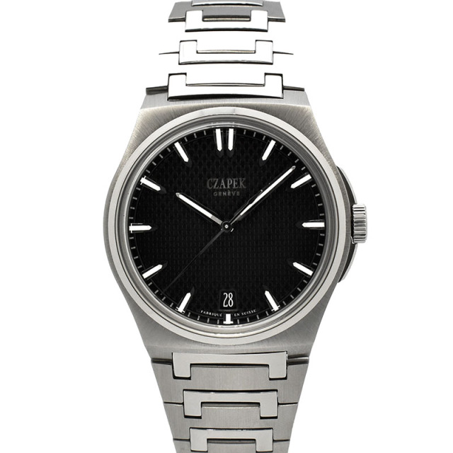 チャペック　CZAPEK　アンタークティック パサージュ・ドゥ・ドレーク ブラックインクバー　自動巻き　40.5mm　USED　中古