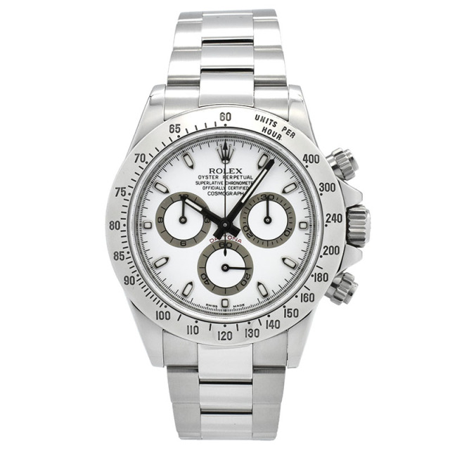 ロレックス　ROLEX　デイトナ　Ref.116520　ホワイト　V番　USED　中古