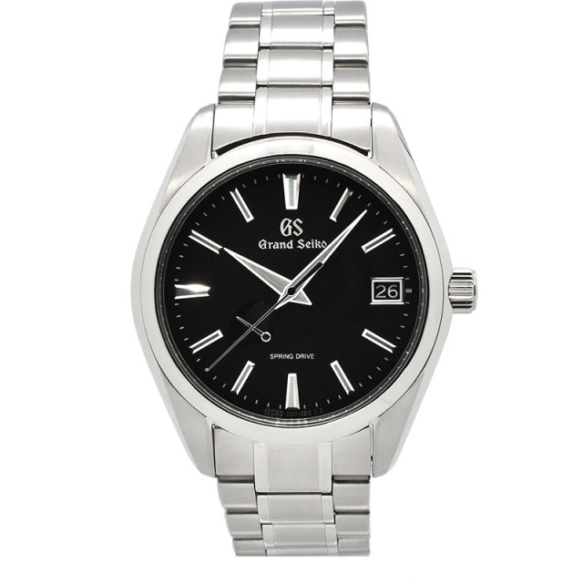 グランドセイコー　GRAND SEIKO　ヘリテージコレクション スプリングドライブ　SBGA203　ブラック　41mm　USED　中古