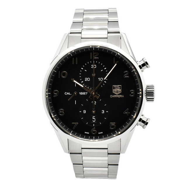 タグホイヤー　TAG HEUER　カレラ クロノグラフ キャリバー1887　CAR2014.BA0799　ブラック　43mm　USED　中古