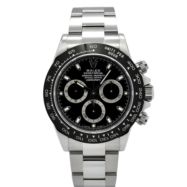 ロレックス　ROLEX　コスモグラフ デイトナ　Ref.116500LN　ブラック　セラミックベゼル　USED　中古