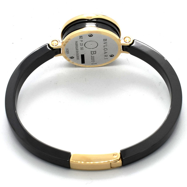 ブルガリ BVLGARI B-ZERO1 ビーゼロワン BZ23BSGCC/12 23mm 18KPG/セラミック USED 中古