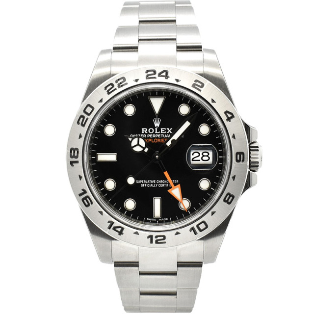 ロレックス　ROLEX　エクスプローラー2　Ref.216570　ブラック　ランダム番　未使用品