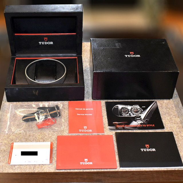 チューダー(チュードル) TUDOR ヘリテージクロノ 70330N 42mm ブラック USED 中古