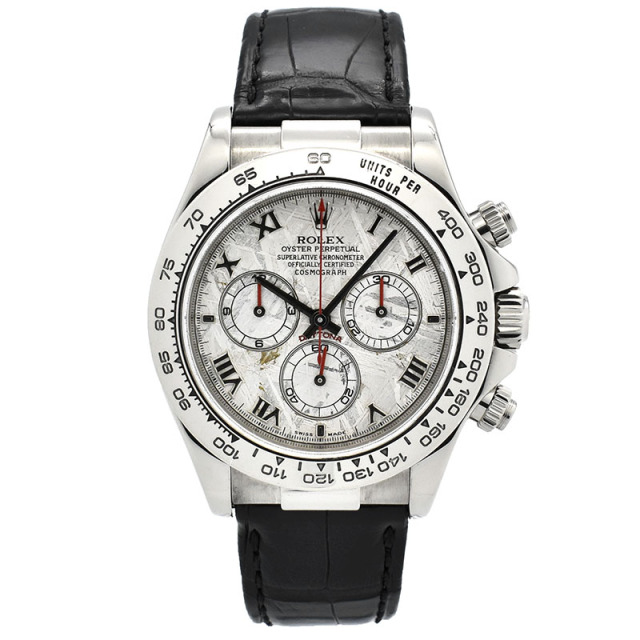 ロレックス　ROLEX　デイトナ メテオライト　Ref.116519　18KWG　Y番　USED　中古