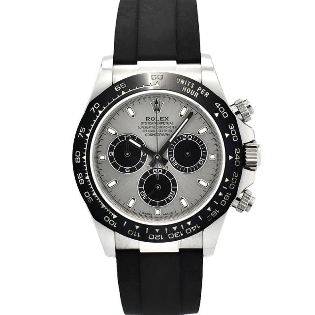 ロレックス　ROLEX　デイトナ　Ref.116519LN　スチール/ブラック　オイスターフレックス　18KWG　USED　中古