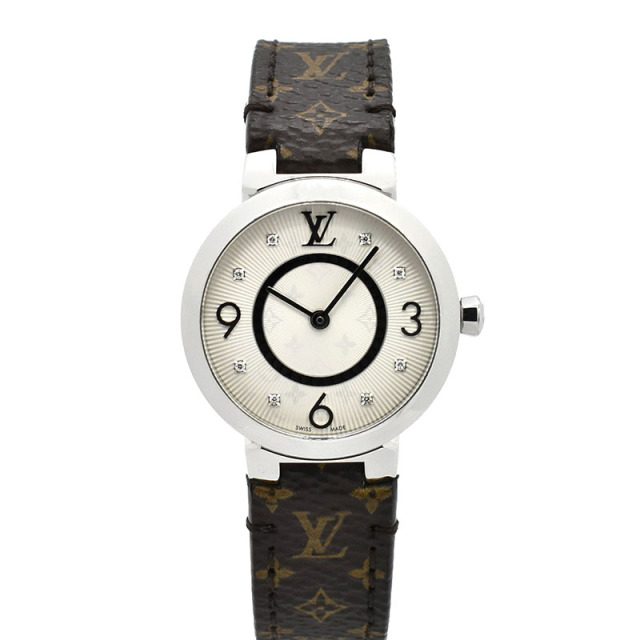 ルイヴィトン　LOUIS VUITTON 　タンブール　Q12MG　クォーツ　28mm　USED　中古