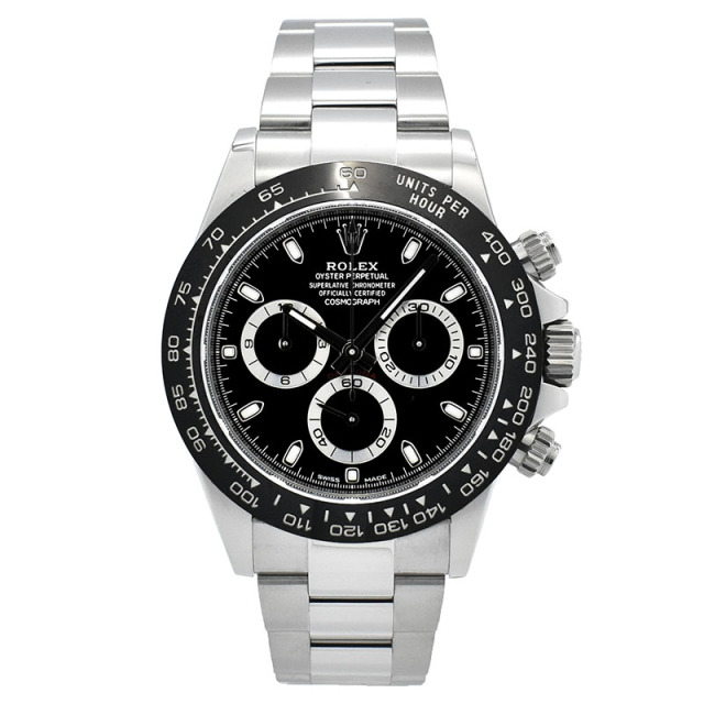 ロレックス　ROLEX　コスモグラフ デイトナ　Ref.116500LN　ブラック　セラミックベゼル　USED　中古
