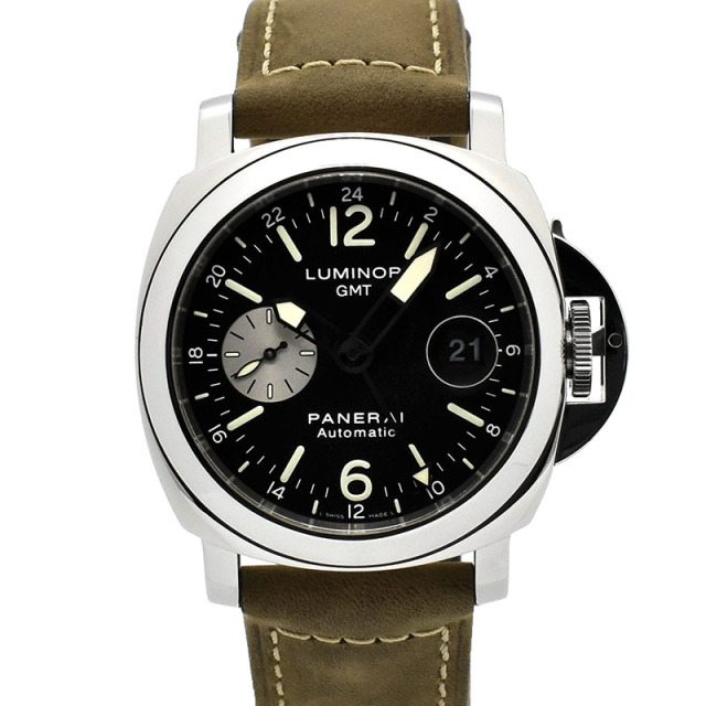 パネライ　PANERAI　ルミノールGMT　Ref.PAM00088　ブラック　I番　44mm　USED　中古