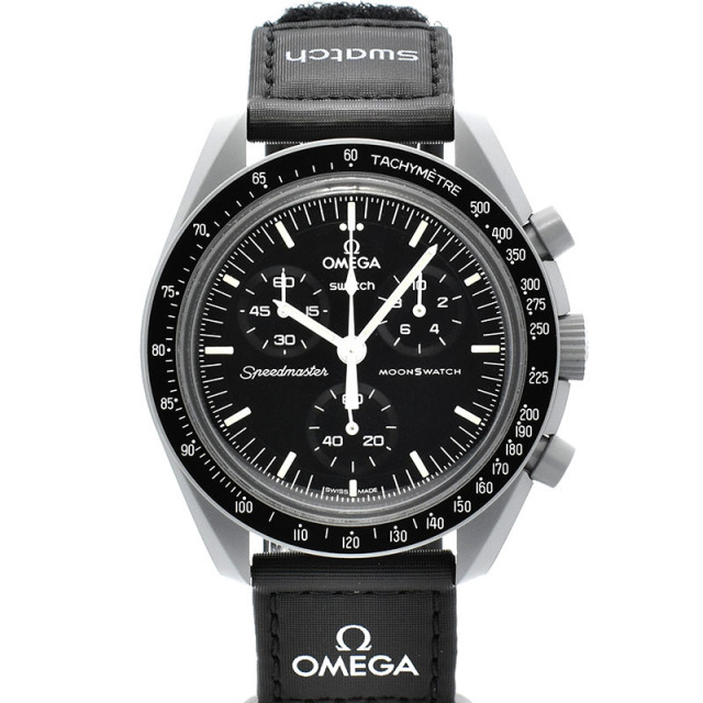 オメガ×スウォッチ　OMEGA×Swatch　ミッション トゥ ザ ムーン　SO33M100　バイオセラミック　42mm　未使用品