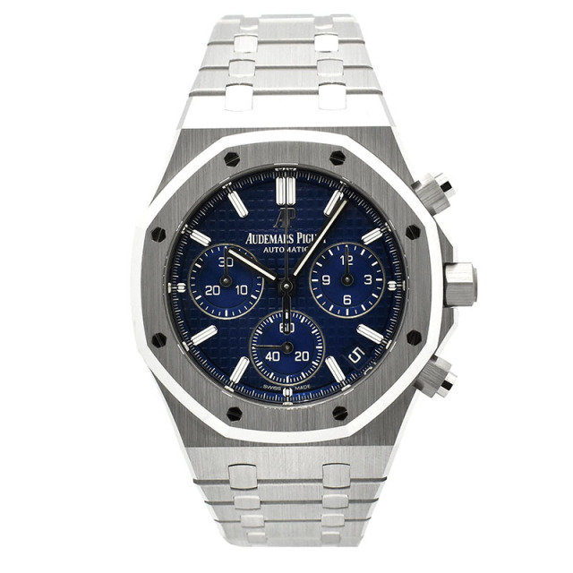 オーデマ・ピゲ　AUDEMARS PIGUET　ロイヤルオーク クロノグラフ　26239BC.OO.1220BC.01　世界222本限定　18KWG　41mm　ブルー　USED　中古