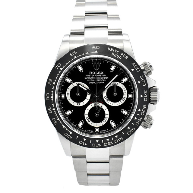 ロレックス　ROLEX　コスモグラフ デイトナ　Ref.116500LN　ブラック　セラミックベゼル　USED　中古