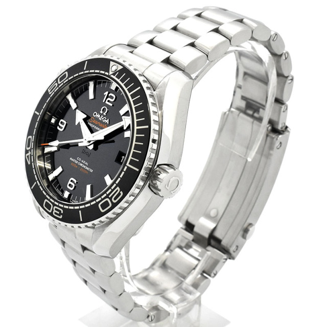 オメガ OMEGA シーマスター プラネットオーシャン マスタークロノメーター 215.30.44.21.01.001 ブラック 43.5mm USED 中古